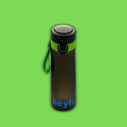 Black & Green Water Bottle